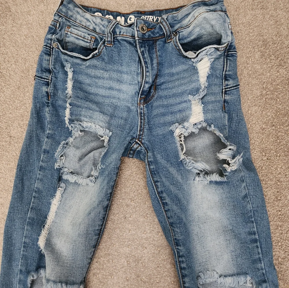 SONG Distressed Denim JEANS - Picture 10 of 12